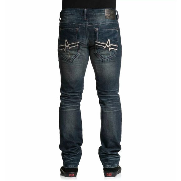 AFFLICTION Men's Denim Jeans GAGE APEX HODGRD - Picture 7 of 9